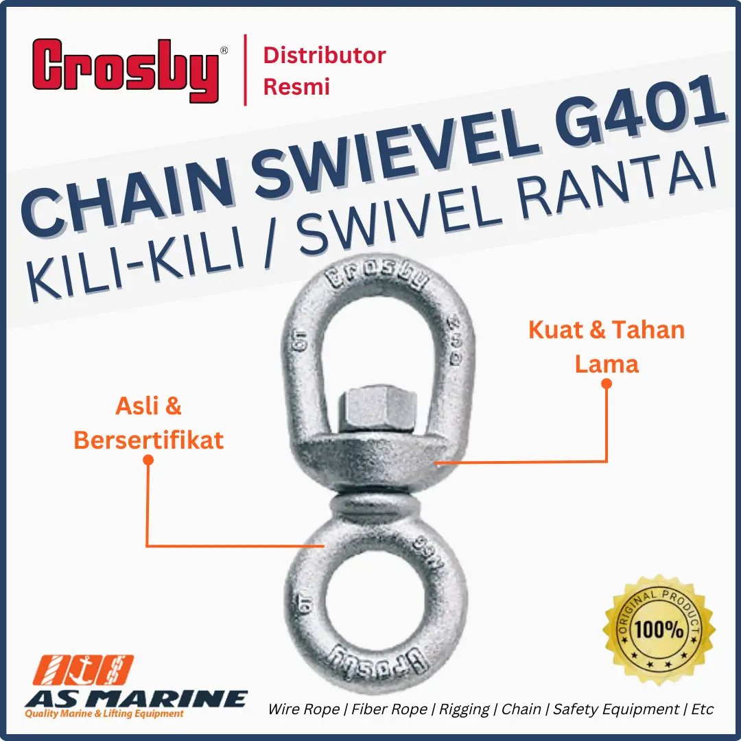 chain swivel crosby g401